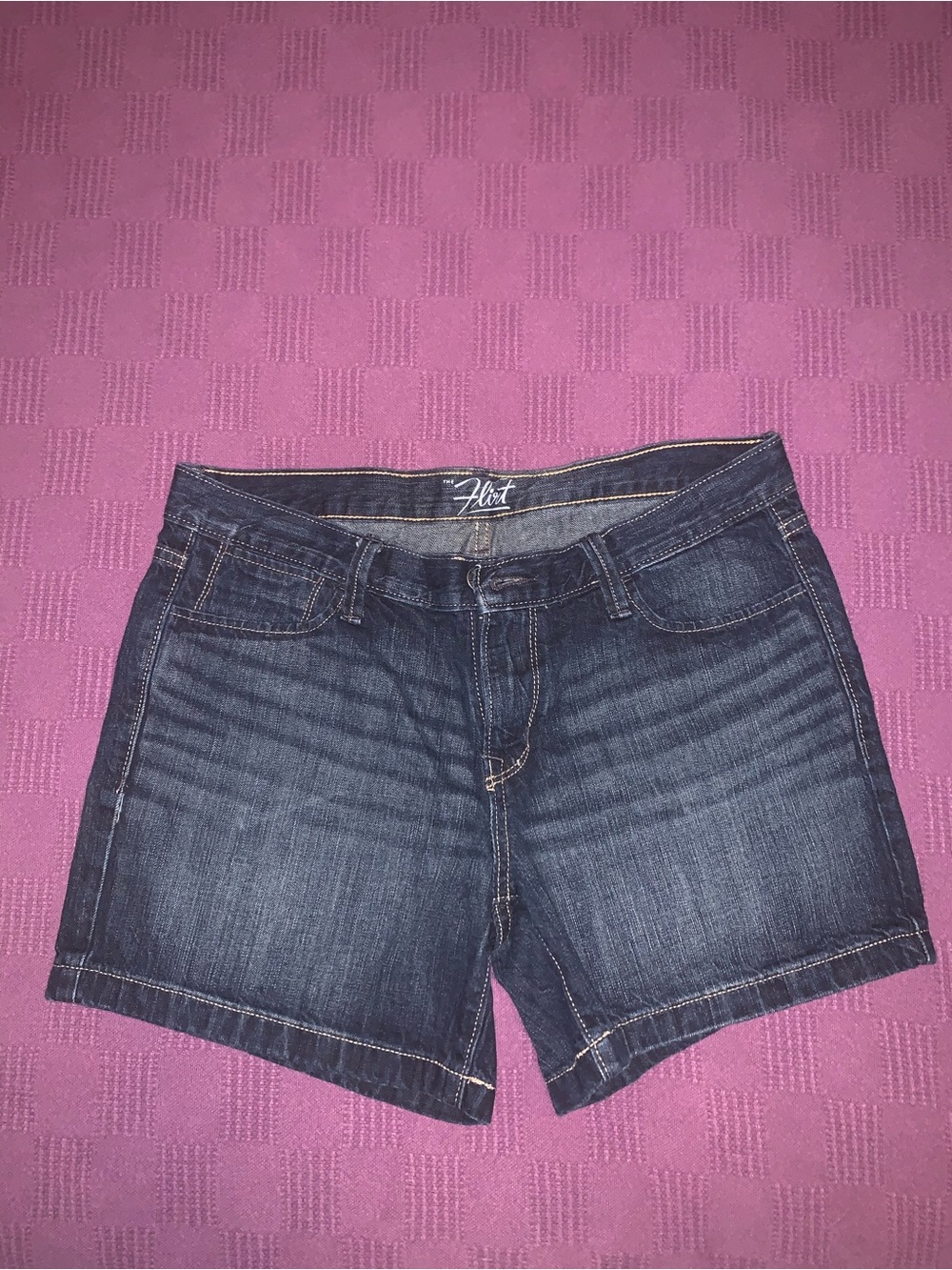 Old Navy Dark Blue Denim Shorts